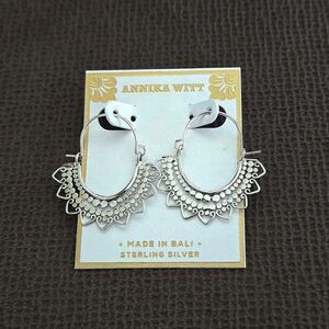 Annika Witt Sterling Silver🤍 Bali🇲🇨 Tribal Earrings